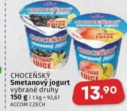 Coop CHOCEŇSKÝ Smetanový jogurt nabídka