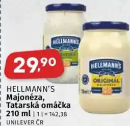 Coop HELLMANN'S Majonéza, Tatarská omáčka nabídka