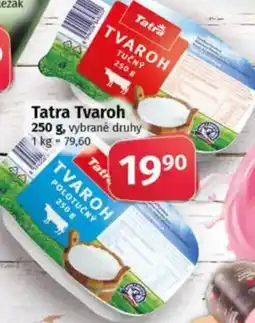 COOP TIP TATRA Tvaroh nabídka