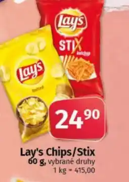 COOP TIP LAY'S Chips/stix nabídka