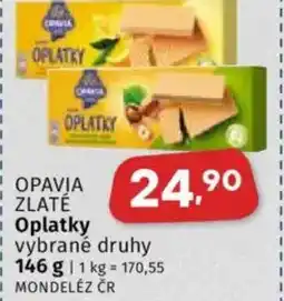 Coop OPAVIA ZLATÉ Oplatky nabídka