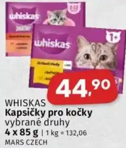 Coop WHISKAS Kapsičky pro kočky nabídka