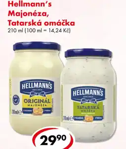 CBA HELLMANN'S Majonéza, tatarská omáčka nabídka