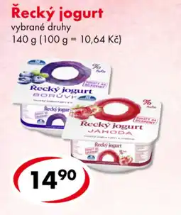 CBA Řecký jogurt nabídka