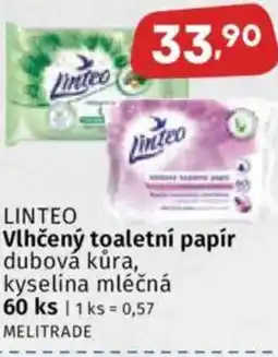 Coop LINTEO Vlhčený toaletní papír nabídka
