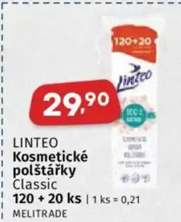 Coop LINTEO Kosmetické polštářky Classic nabídka