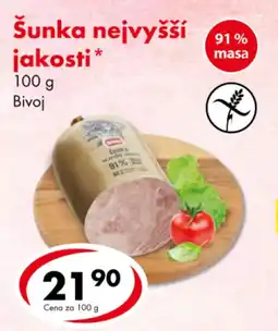 CBA Šunka nejvyšší jakosti nabídka