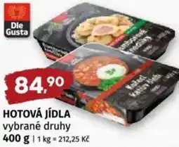 Coop Hotová jídla nabídka