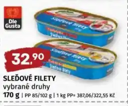 Coop Sledové filety nabídka