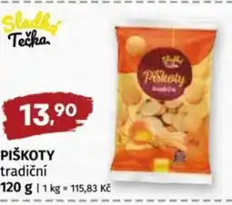 Coop Piškoty tradiční nabídka