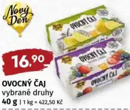 Coop Ovocný čaj nabídka