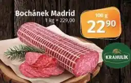 COOP TIP Bochánek Madrid nabídka
