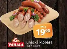 COOP TIP Junácká klobása nabídka