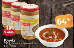 COOP TIP SLÁMA Polévka nabídka