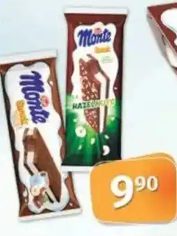 COOP TIP Zott Monte Snack nabídka