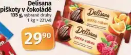 COOP TIP Delisana piškoty v čokoládě nabídka