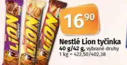 COOP TIP Nestlé Lion tyčinka nabídka