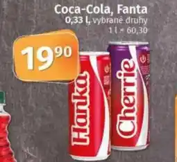COOP TIP Coca-Cola, Fanta nabídka