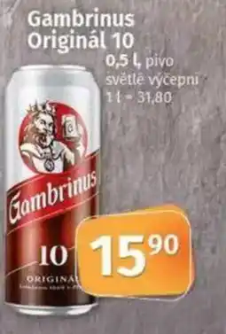 COOP TIP Gambrinus Originál 10 nabídka