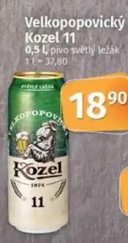 COOP TIP Velkopopovický Kozel 11 nabídka