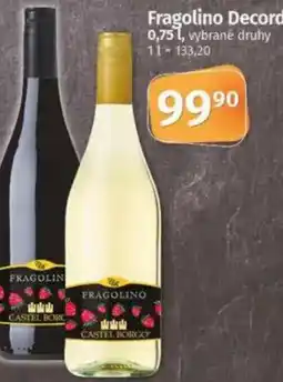 COOP TIP Fragolino Decordi nabídka
