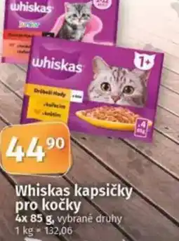 COOP TIP Whiskas kapsičky pro kočky nabídka