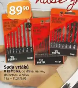 COOP TIP FORTEL Sada vrtáků nabídka