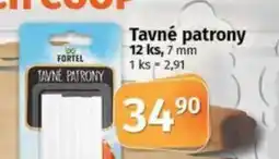 COOP TIP FORTEL Tavné patrony nabídka