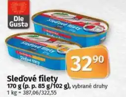 COOP TIP Sledové filety nabídka