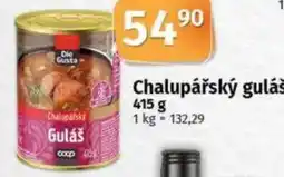 COOP TIP Chalupářský guláš nabídka