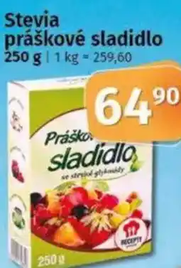 COOP TIP Stevia práškové sladidlo nabídka