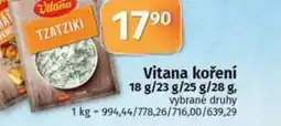 COOP TIP Vitana koření nabídka