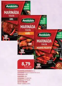 Kubík potraviny Marináda avokádo ` nabídka