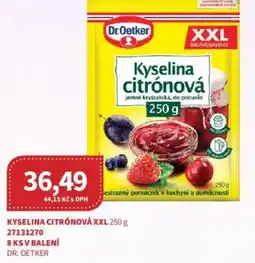 Kubík potraviny Kyselina citrónová xxl nabídka