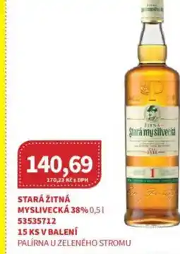 Kubík potraviny Stará žitná myslivecká 38% nabídka