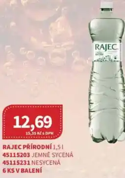 Kubík potraviny RAJEC PŘÍRODNÍ nabídka