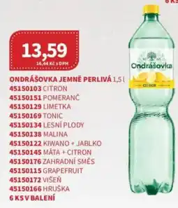 Kubík potraviny Ondrášovka jemně perlivá nabídka