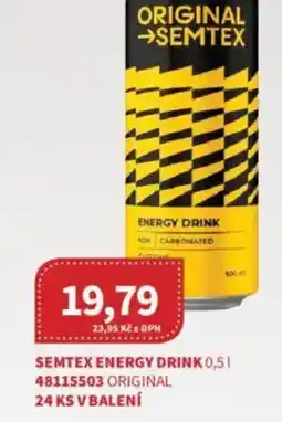 Kubík potraviny Semtex energy drink nabídka