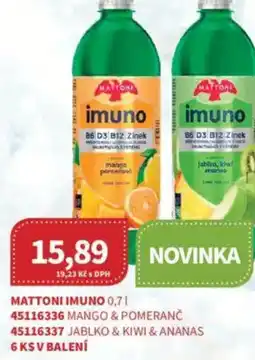 Kubík potraviny Mattoni imuno nabídka