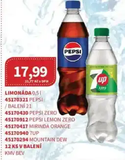 Kubík potraviny Limonáda nabídka
