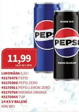 Kubík potraviny Limonáda nabídka