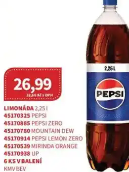 Kubík potraviny Limonáda nabídka