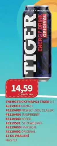 Kubík potraviny Energetický nápoj tiger nabídka