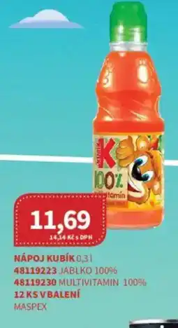 Kubík potraviny Nápoj kubík nabídka