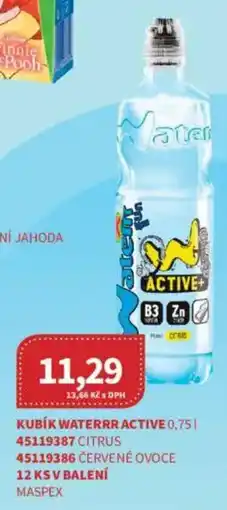 Kubík potraviny Kubík waterrr active nabídka