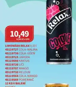 Kubík potraviny Limonáda relax nabídka