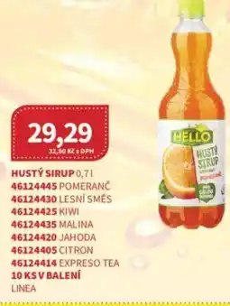 Kubík potraviny Hustý sirup nabídka