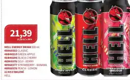 Kubík potraviny Hell energy drink nabídka