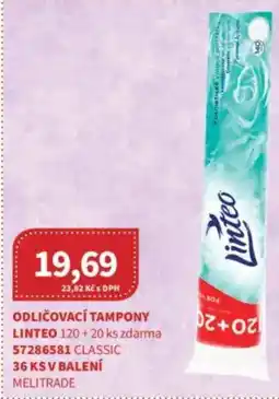 Kubík potraviny Odličovací tampony linteo nabídka
