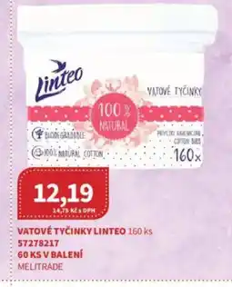 Kubík potraviny Vatové tyčinky linteo nabídka
